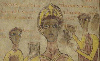 Bréviaire d’Alaric (copie de 803-814). Illustration du séminaire de civilisation tardo-antique et médiévale